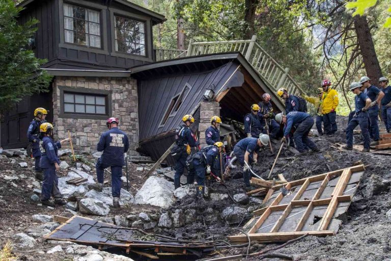 San Bernardino County declares state of emergency after mudslides and flooding continue